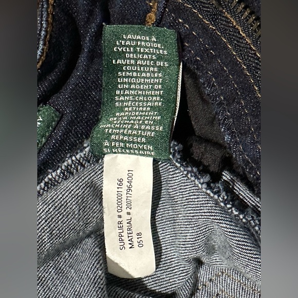 Lauren Ralph Lauren: Women's Classic Skinny Curvy Jeans- Size 8 - Picture 9 of 10
